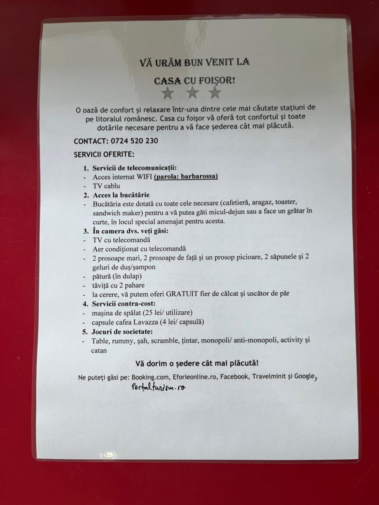 Casa Cu Foisor